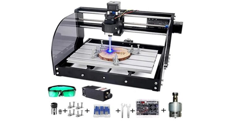 Mathrose laser engraver for metal