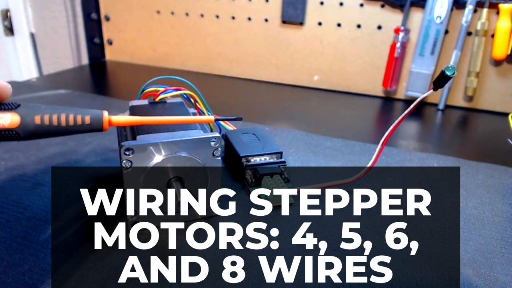 How To Wire A Stepper Motor 4 5 6 And 8 Wires Cncsourced 8069