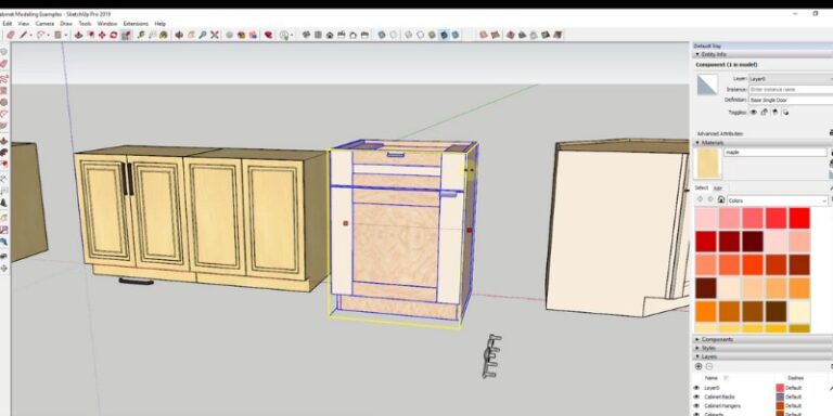 4 Best Cabinet Design Software 2024 Some Are Free CNCSourced   SketchUp Free 768x384 